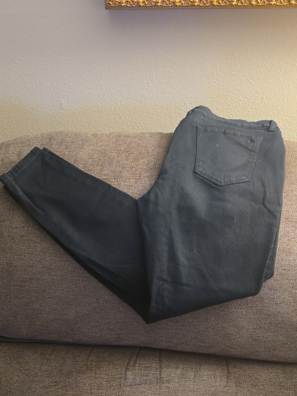 Women's Jessica Simpson Jeans Black Skinny Stretch Jeans